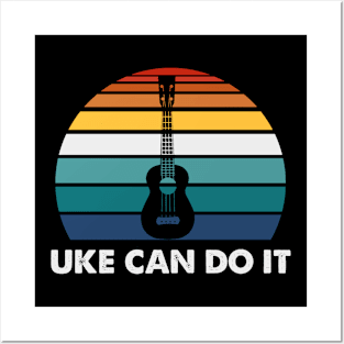 Uke Can Do It Ukulele Posters and Art